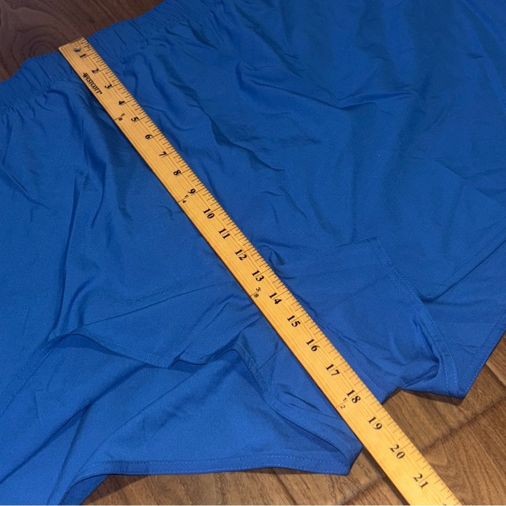 Old Navy Active Shorts Women’s Sz 4XL. Stretchtech 3” Inseam Blue Dry Quick - Picture 7 of 9